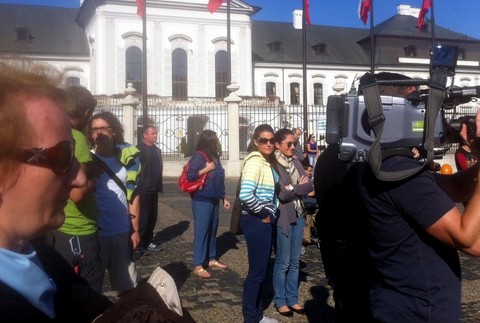 protest pochybné adopcie Bratislava 3