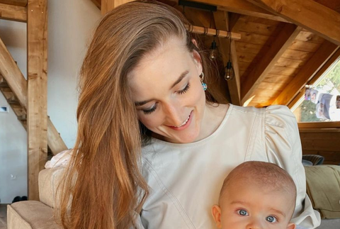 Barbora Ďurovčíková so synom Jankom