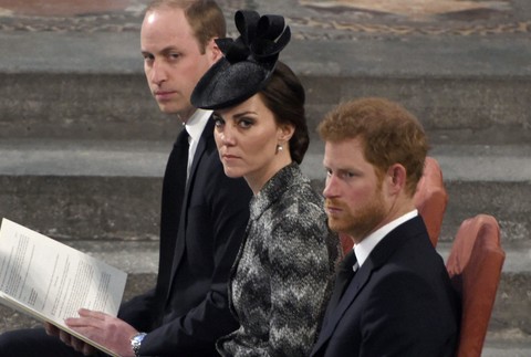 William, Kate, Harry