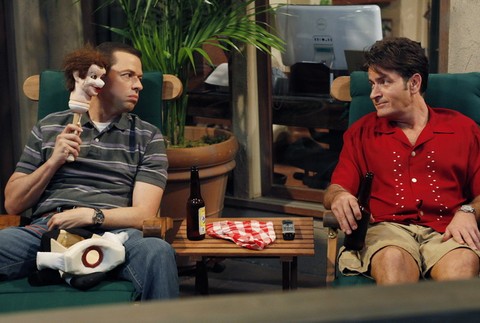 Charlie Sheen v seriáli Dva a pol chlapa