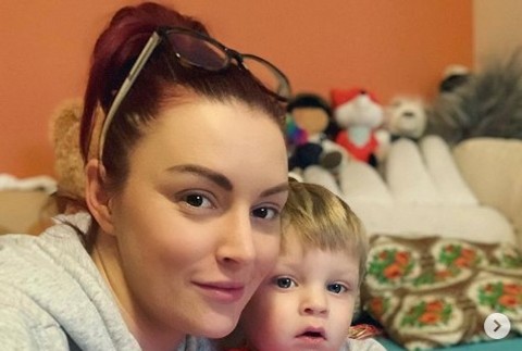 Barbora Švidraňová so synom