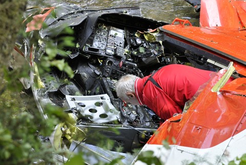 Pád záchranárskeho vrtuľníka v Slovenskom raji 3
