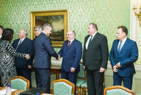 Pellegrini víta rektorov VŠ