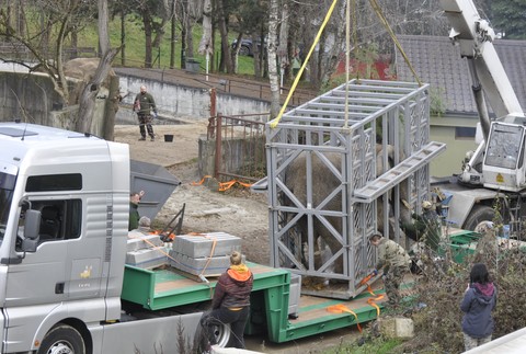 Sťahovanie slonov v ZOO Bojnice