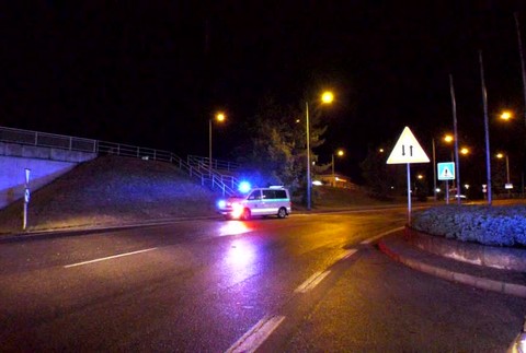 [multi] Vo Zvolene sa v noci naháňali policajti s autom. Po náraze do lampy ušiel 256