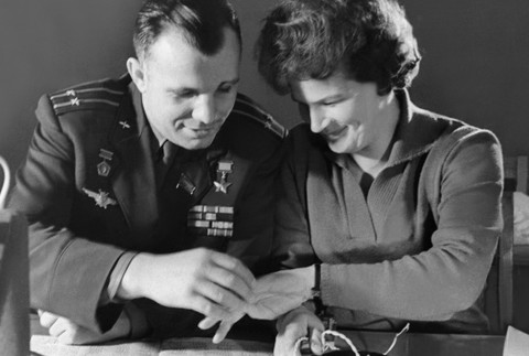 Jurij Gagarin kozmonaut prvý vo vesmíre 3