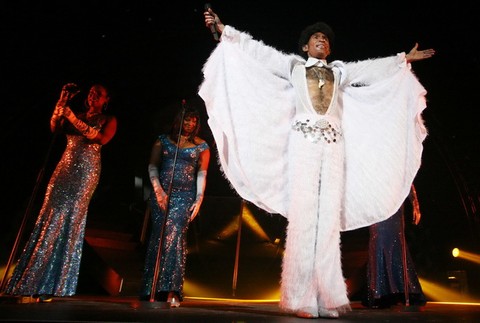 Skupina Boney M na pódiu