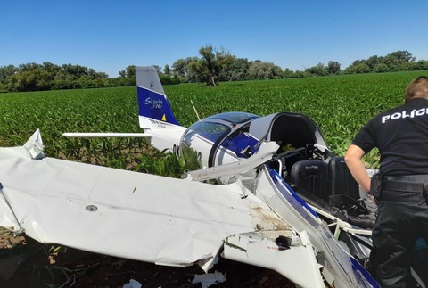 Tragický pád lietadla