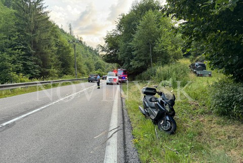Nehoda na Čertovici: Muž na skútri zrazil medveďa