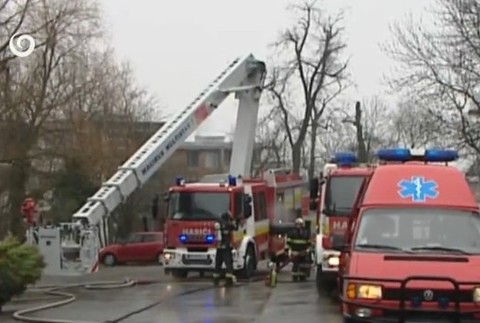 Vianočný darček pre hasičov.