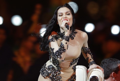 Olympiáda Jessie J speváčka záverečný ceremoniál Londýn