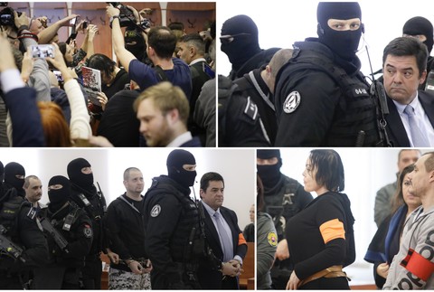 Alena Zsuzsová, Marian Kočner, Tomáš Szabó, Miroslav Marček