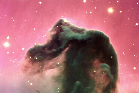 Hmlovina Konská hlava vesmír