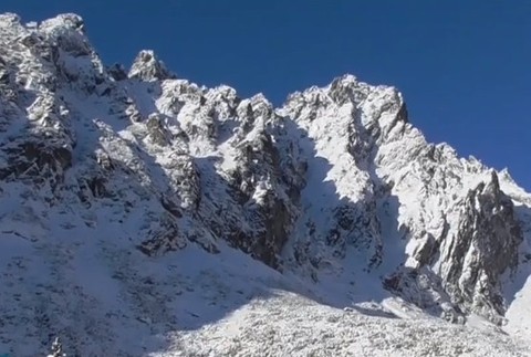Zasnežené Tatry 