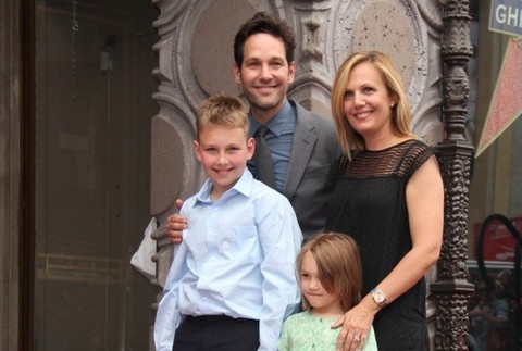 Paul Rudd s rodinkou
