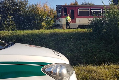 Vlak zrazil v Snine človeka