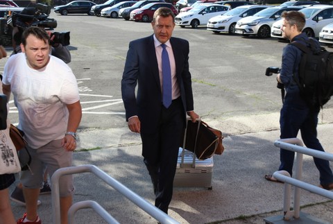 Daniel Lipšic prichádza na hlavné pojednávanie