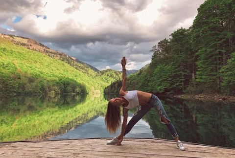 Ekaterina pri jazere Biograd