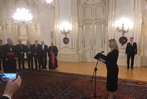 Prezidentka prijala zástupcov cirkví. Do prezidentského paláca zavítajú aj koledníci