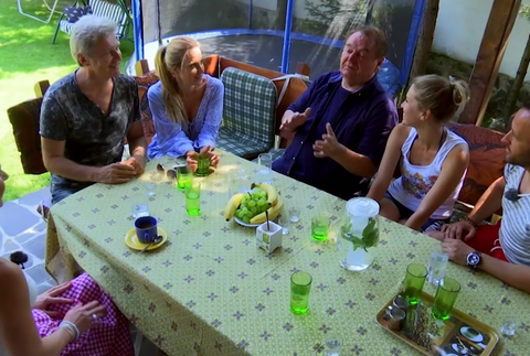 Štefan Skrúcaný, Ondrej Kandráč a ich manželky