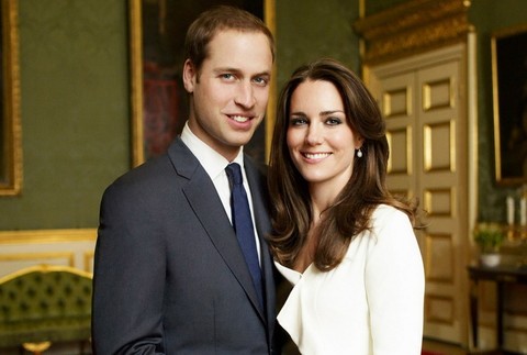 Princ William a jeho snubenica Kate