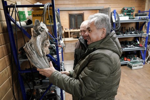 Vladimír Putin na dovolenke