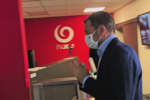 Kontrole v TV JOJ sa nevyhol ani Igor Matovič