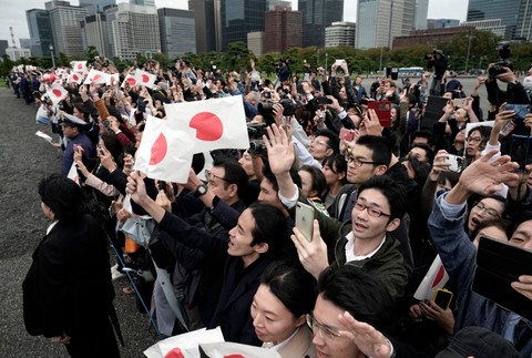 Cisár Naruhito oficiálne nastúpil na trón. Takto vyzeral slávnostný ceremoniál 