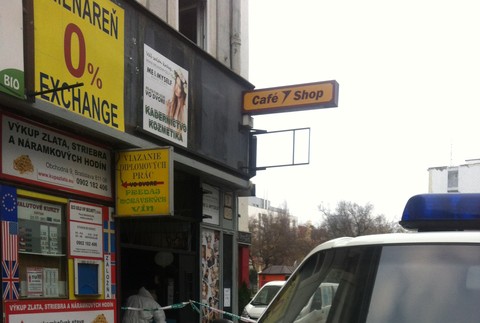 Polícia na mieste činu