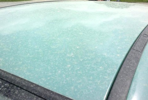 východné Slovensko dážď piesok 3