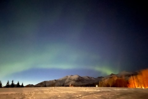Polárna žiara TASR Aljaška (2)