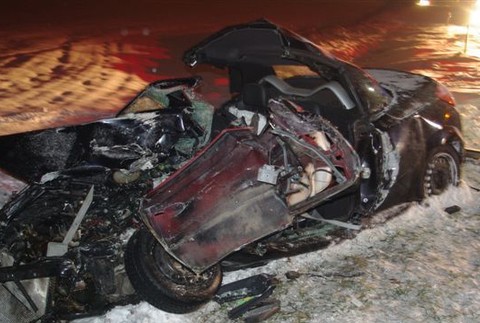 Madunice nehoda čelná zrážka mŕtva 19 ročná Gabriela 4