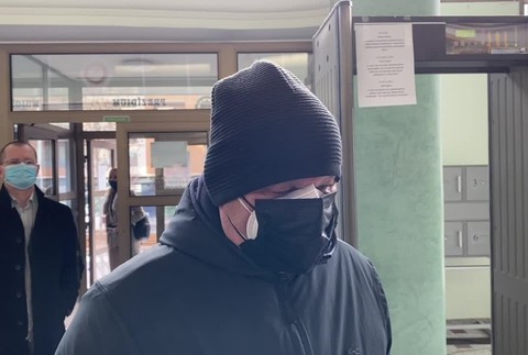 [multi] Bernard Slobodník pred výsluchom na NAKA 2125