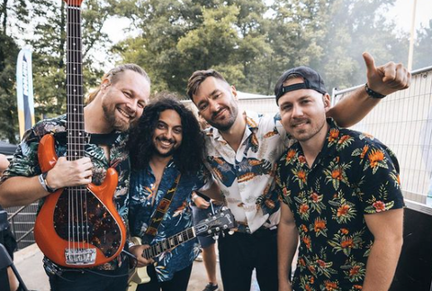 Marek Ztracený s kapelou