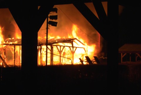 Požiar pohostinstva v Medzibrode