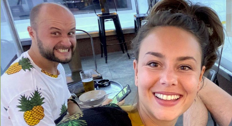 Dominika Kavaschova a Daniel Fischer