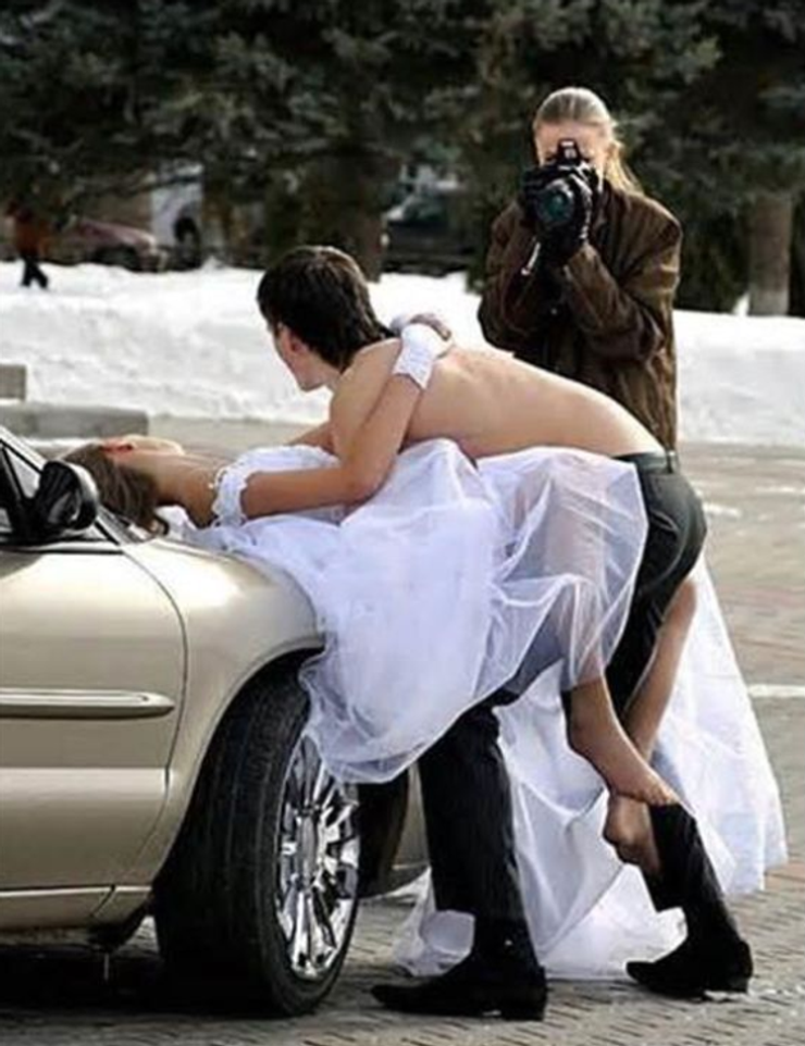 Najhoršie svadobné fotografie