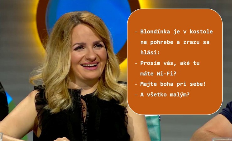 Inkognito - Zuzkin vtip o blondínke a wifi