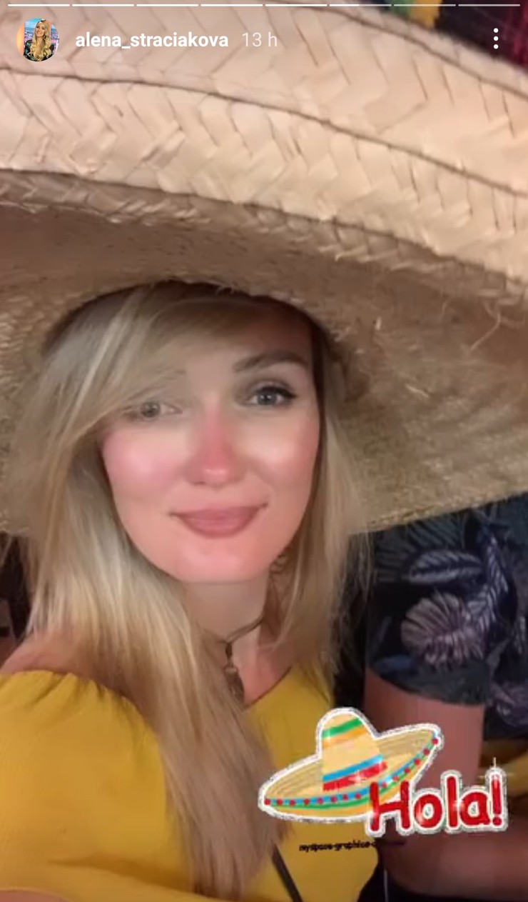 Alena Stračiaková v Mexiku 