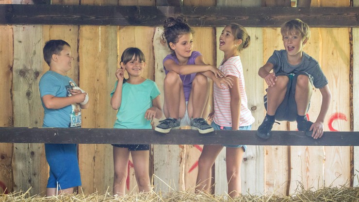 Prázdniny - Hry v sene