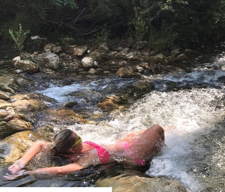 Erika Barkolová si užíva leto v Chorvátsku