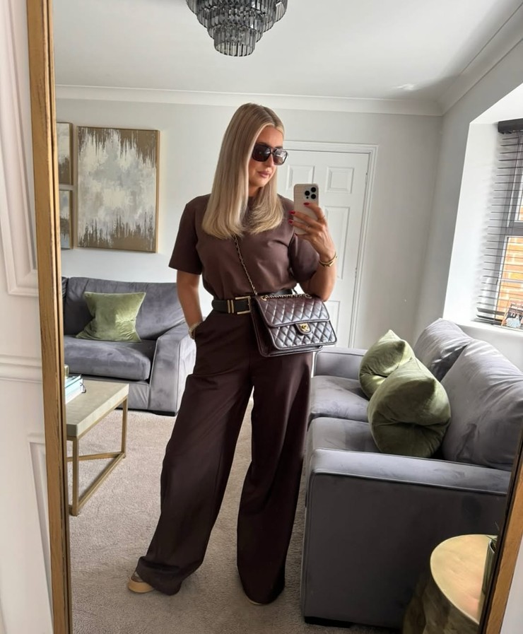 Nákupné maniačky - čokoládová hnedá farba