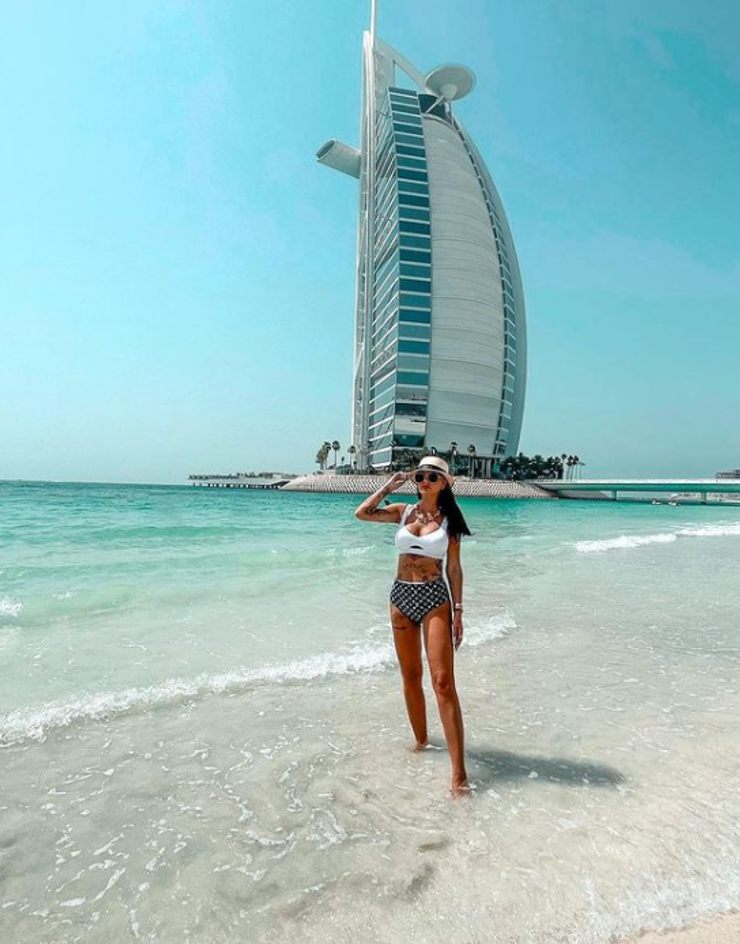 Zuzana Plačková  v Dubaji