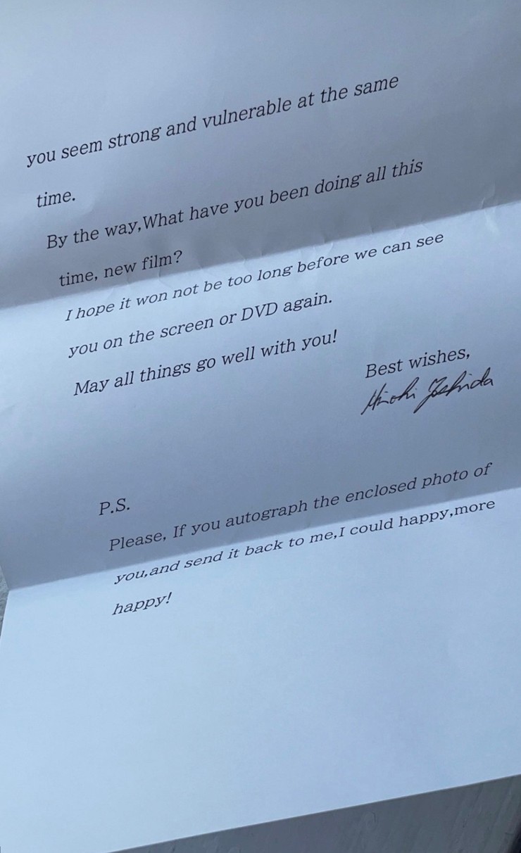 Noel Czuczor a jeho list od fanúšičky z Japonska