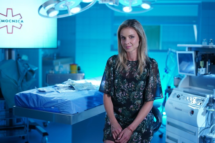 Nela Pocisková v seriáli Nemocnica