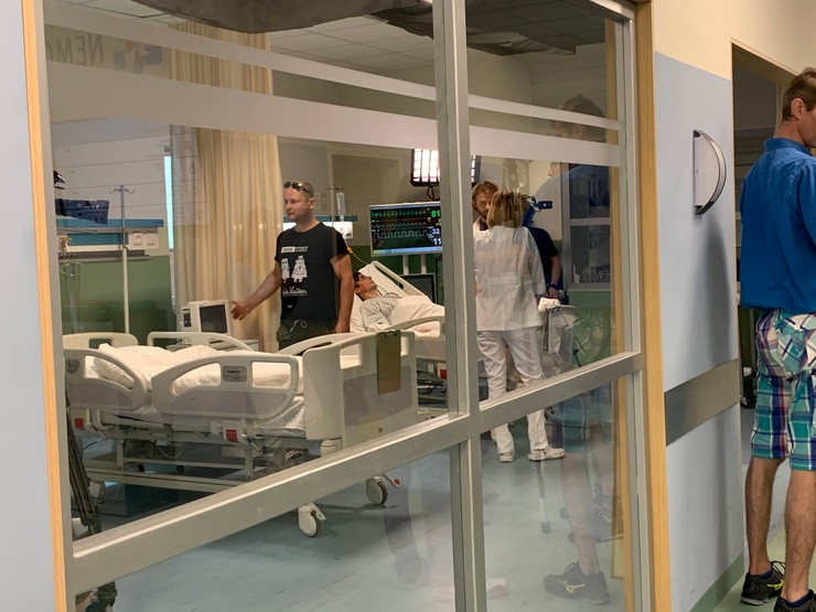 Nakrúcanie seriálu Nemocnica