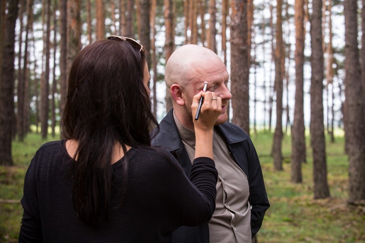 Prvé zábery z nakrúcania seriálu Za sklom 3