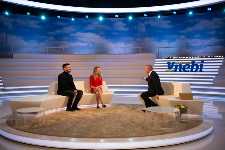 V siedmom nebi - nakrúcanie bez divákov v hľadisku