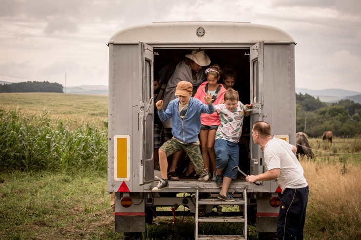 Prázdniny - Nakrúcanie v kukurici