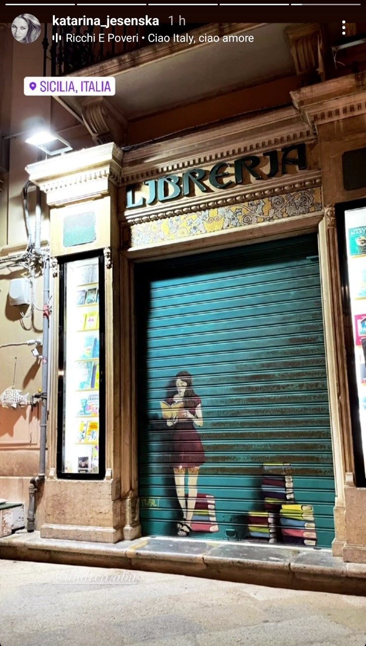 Katarína Jesenská na Sicílii